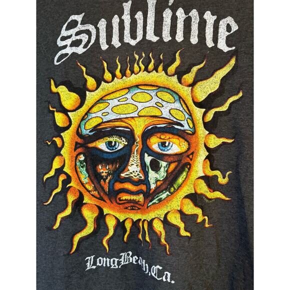 Sublime graphic band tee shirt top‎ tshirt - Size Small - 90s Ska Punk - Picture 5 of 8